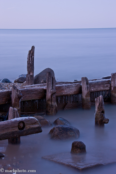 Moonrise, Lighthouse Beach