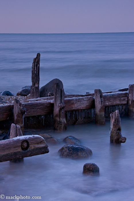 Moonrise, Lighthouse Beach